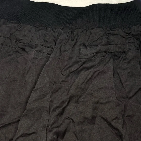 BLANK NYC Cargo Joggers Women’s Pants Black Elastic Band - Size Medium - Picture 8 of 14